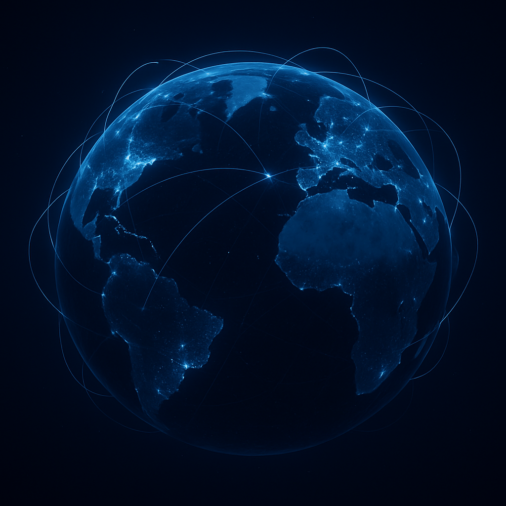 TrustLine Express global logistics network connecting continents